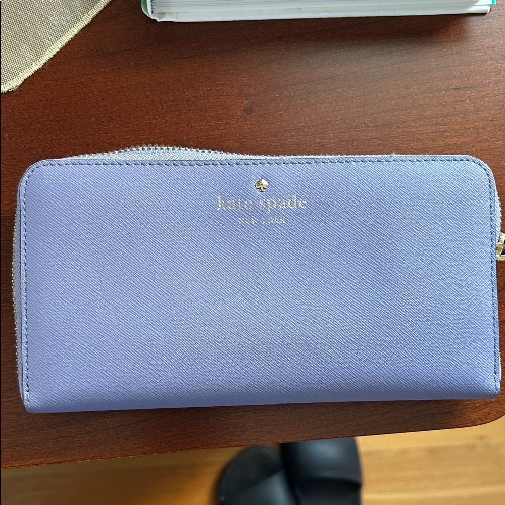 Kate Spade Periwinkle Zip-Around Wallet